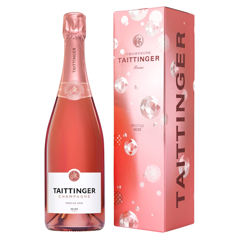 image 1 of Taittinger Prestige Rose Champagne 75Cl