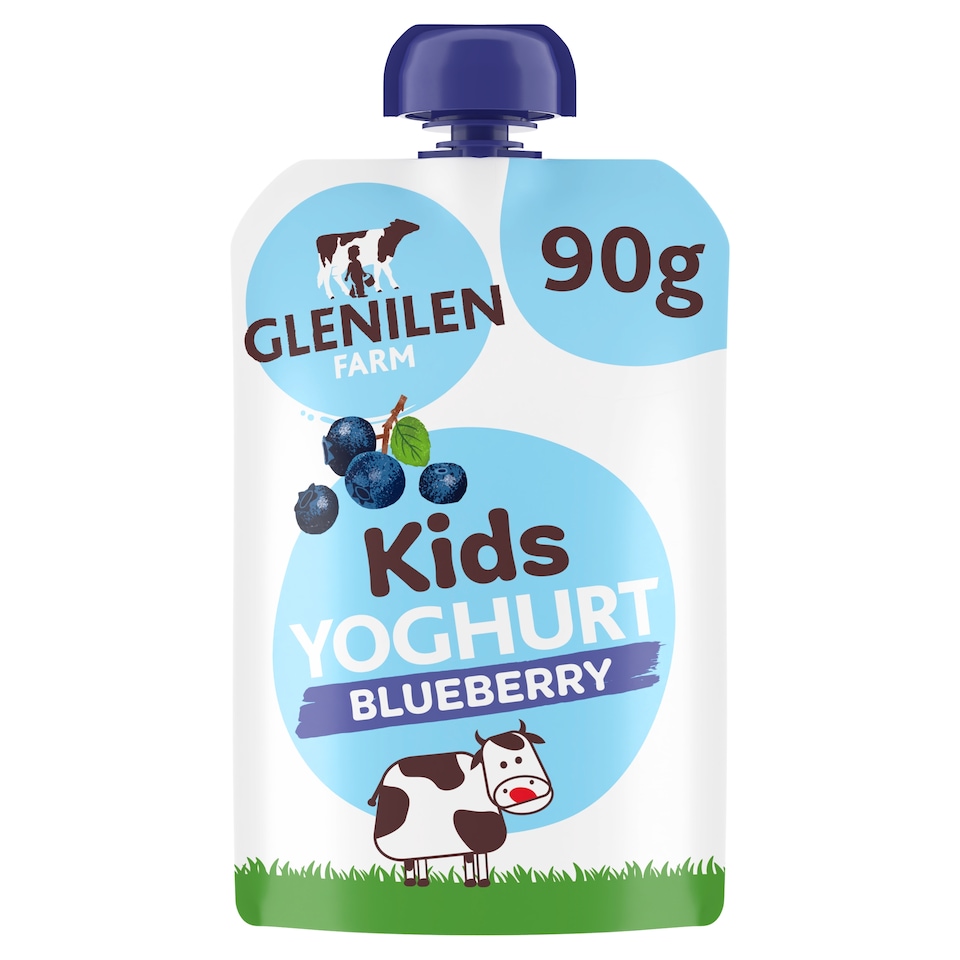 Glenilen Farm Kids Yoghurt Blueberry 90g