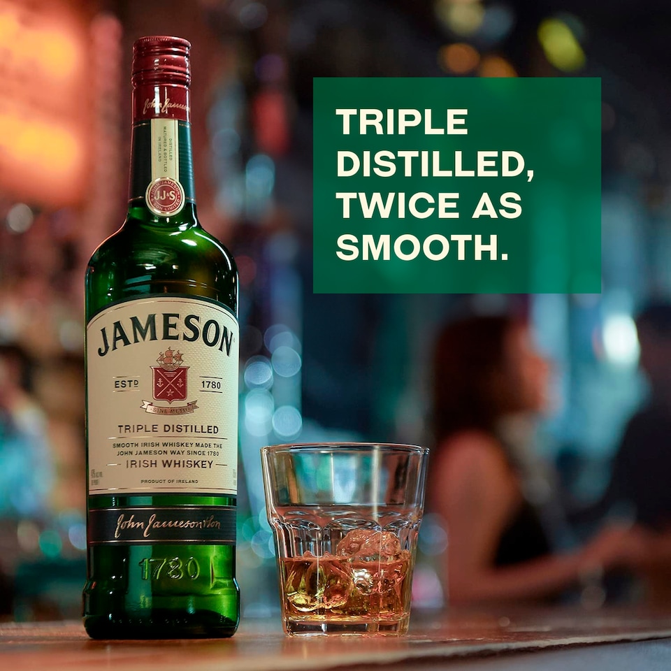 image 1 of Jameson Triple Distilled Irish Whiskey 700ml