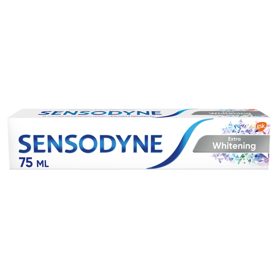 Sensodyne Extra Whitening fluoridos fogkrém 75 ml  1. kép