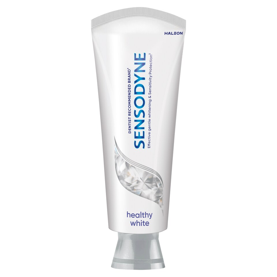image 1 of Sensodyne Healthy White Toothpaste with Fluoride 75ml