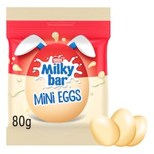 Milkybar White Chocolate Mini Eggs 80G