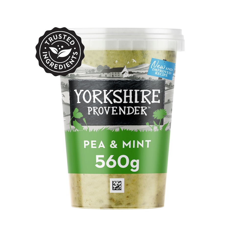 Yorkshire Provender Pea & Creme Fraiche With Spinach 560G