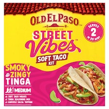 Old El Paso Street Vibes Soft Taco Kit Tinga 257g