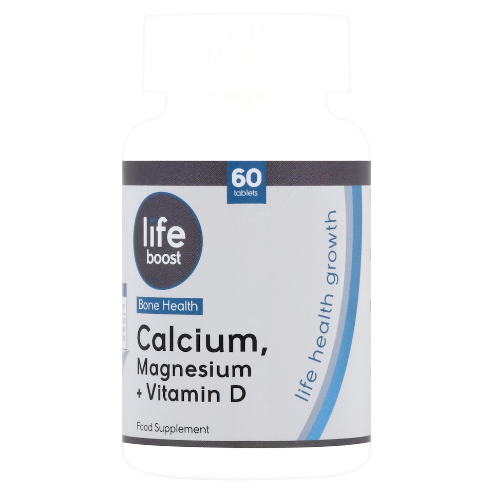 Lifeboost Calcium Magnesium With Vitamin D 60 Pack