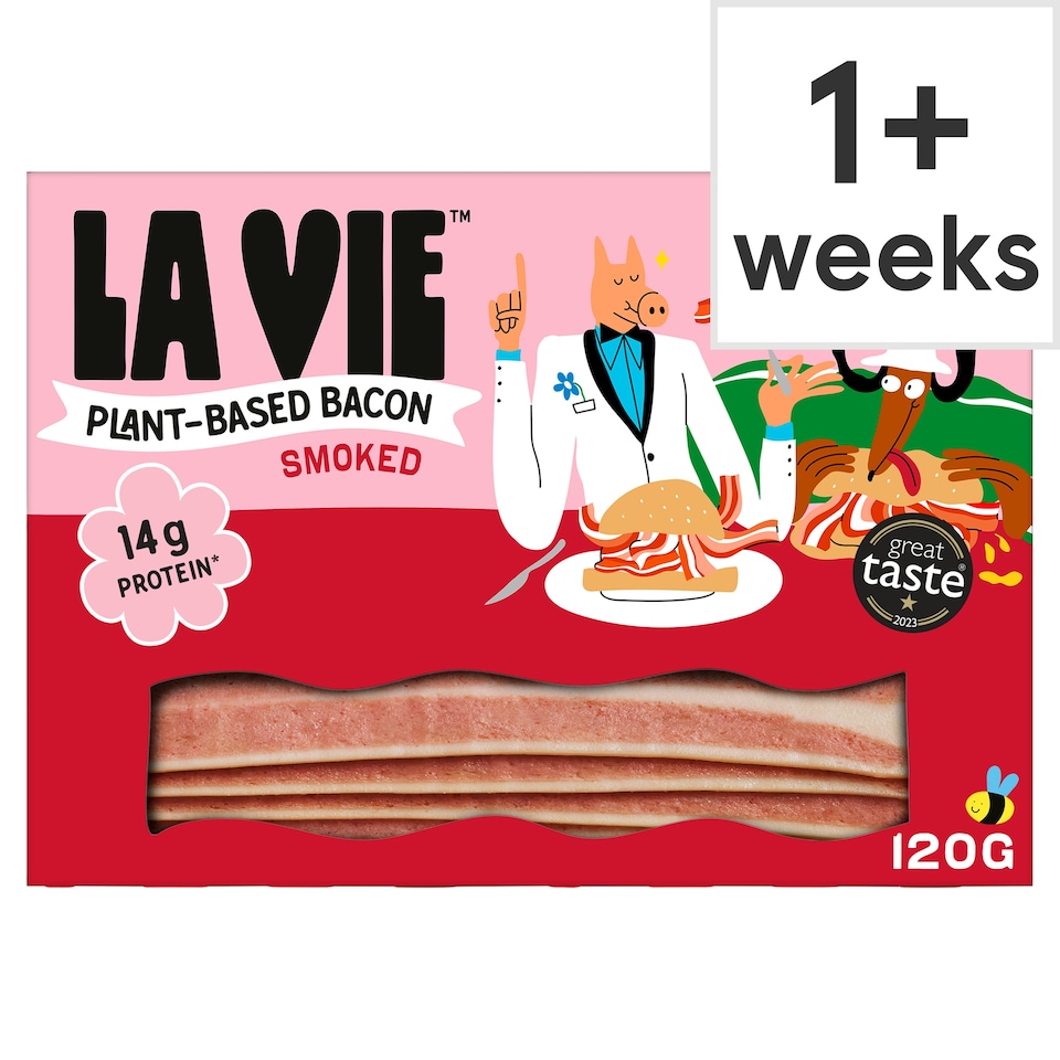 image 1 of La Vie Plant-Based Bacon - Smoked 120g