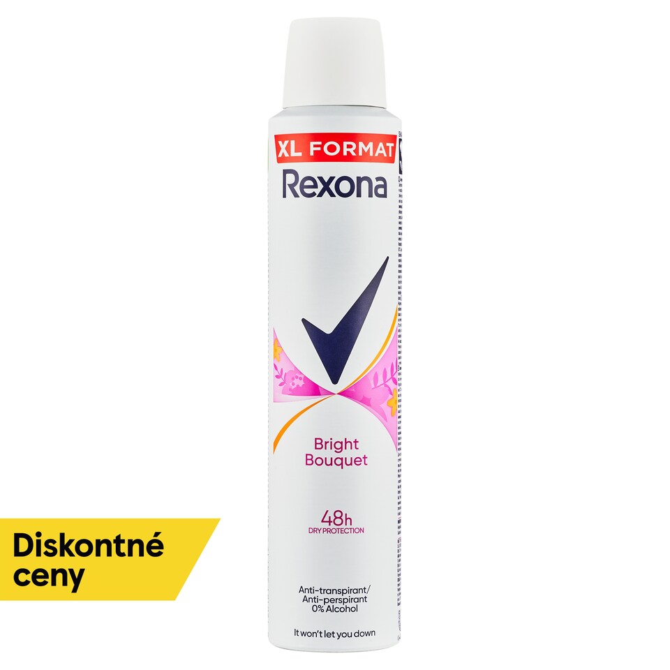 obrázok 1 z Rexona Sexy Bouquet compressed antiperspirant sprej 200 ml
