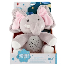 Playfellow Slumber Buddies plüss elefánt projektorral, hanggal és világítással