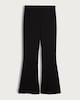 image 5 of F&F Ponte Flared Trousers in Black