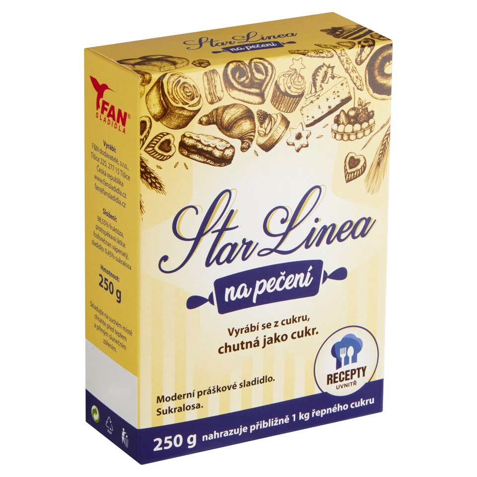 FAN Sladidla StarLinea Baking Sweeteners 250g