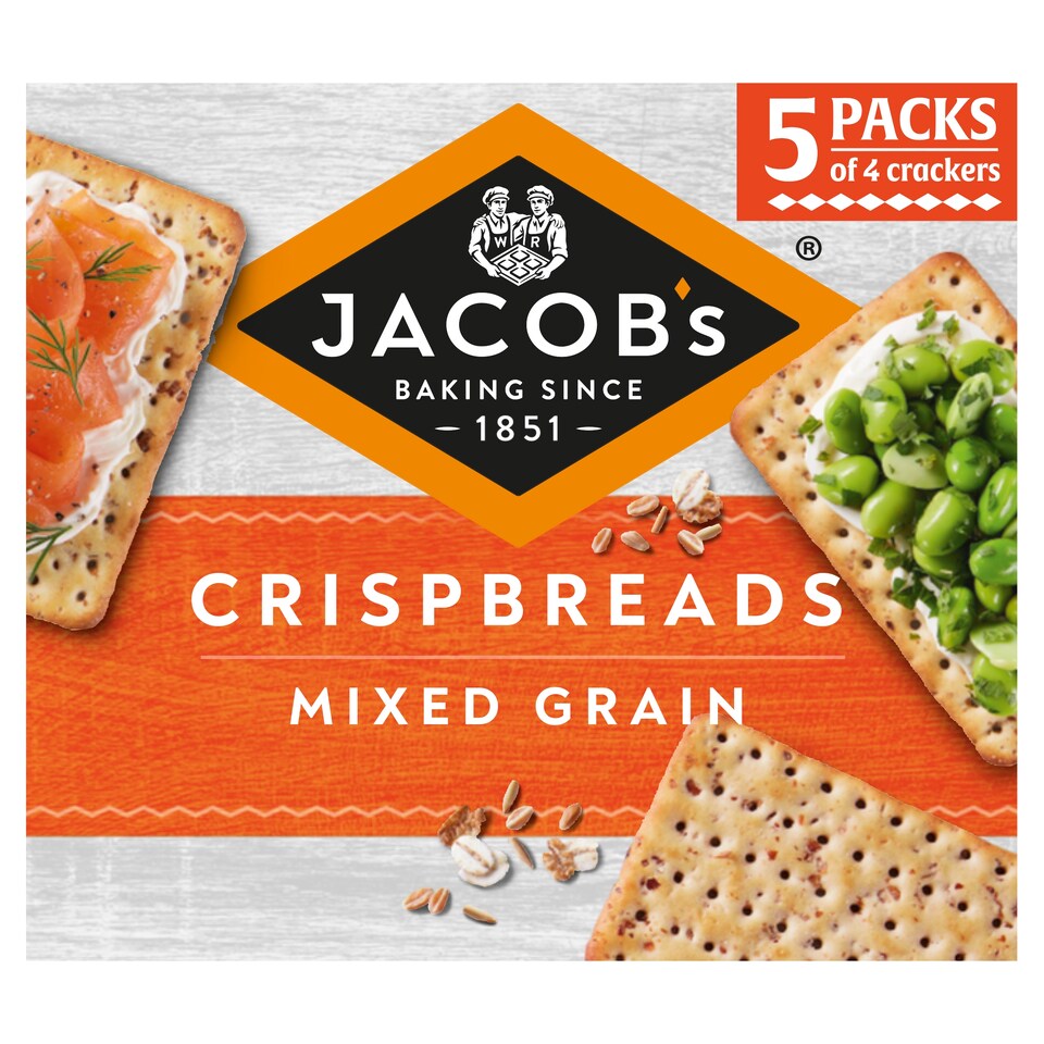 Jacobs Mixed Grain Crisp Bread 190G