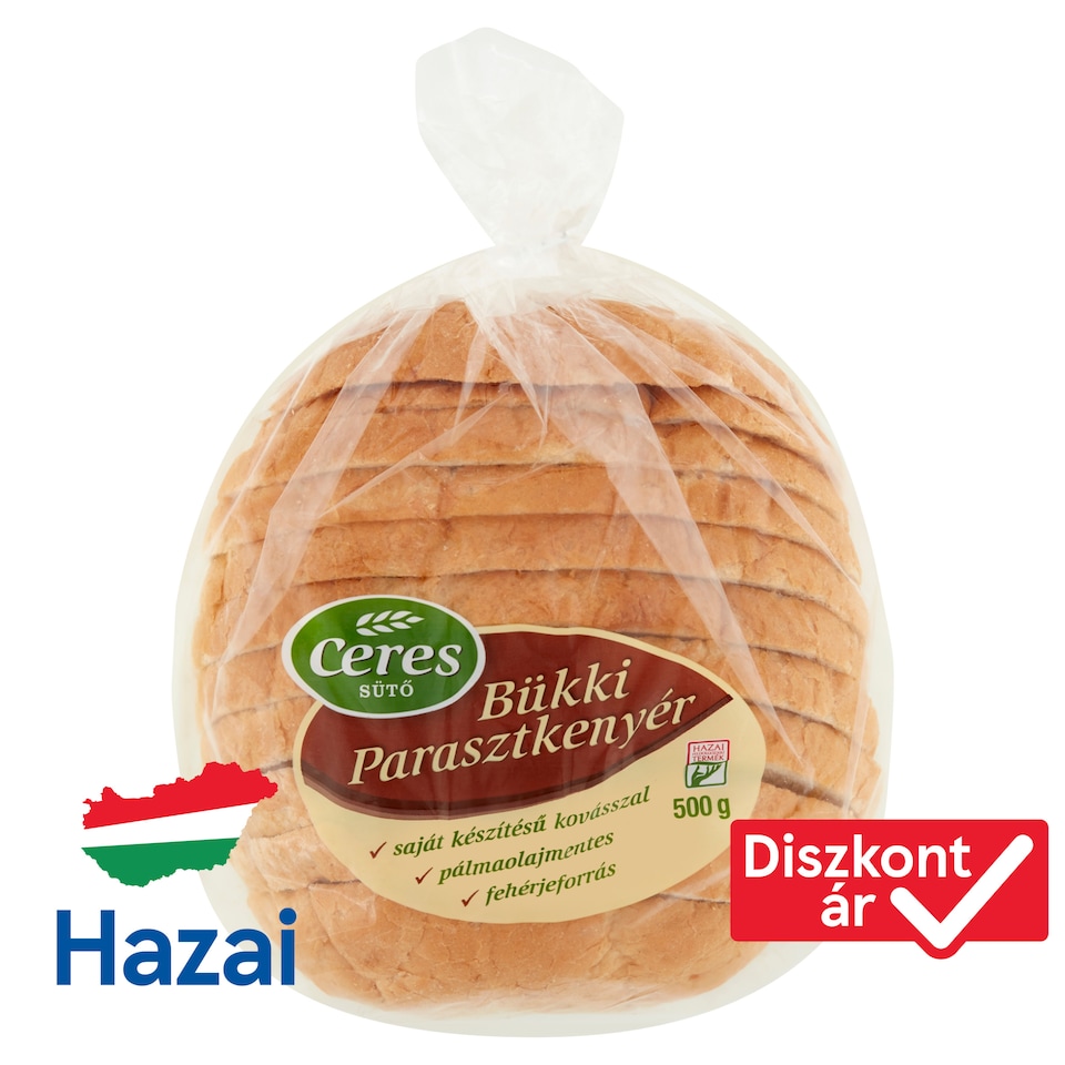 Ceres bükki parasztkenyér 500 g 1. kép