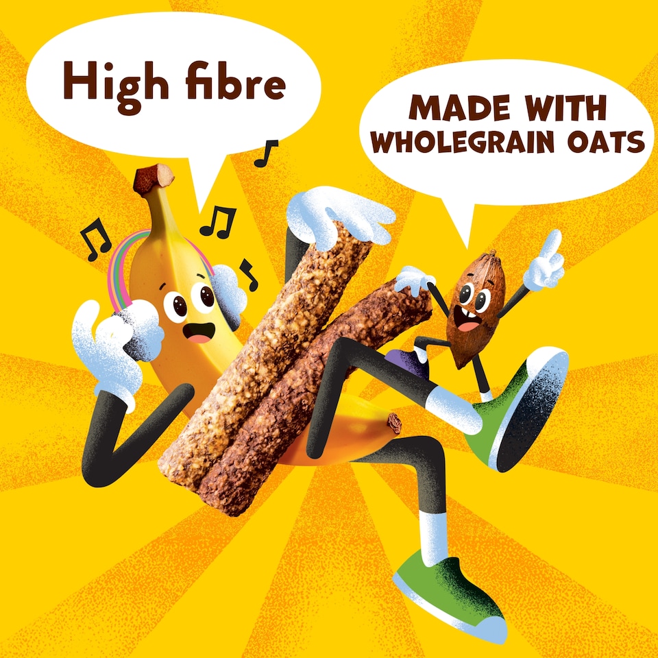 image 1 of Goodies Choco Banana Oat Sticks 5x23g