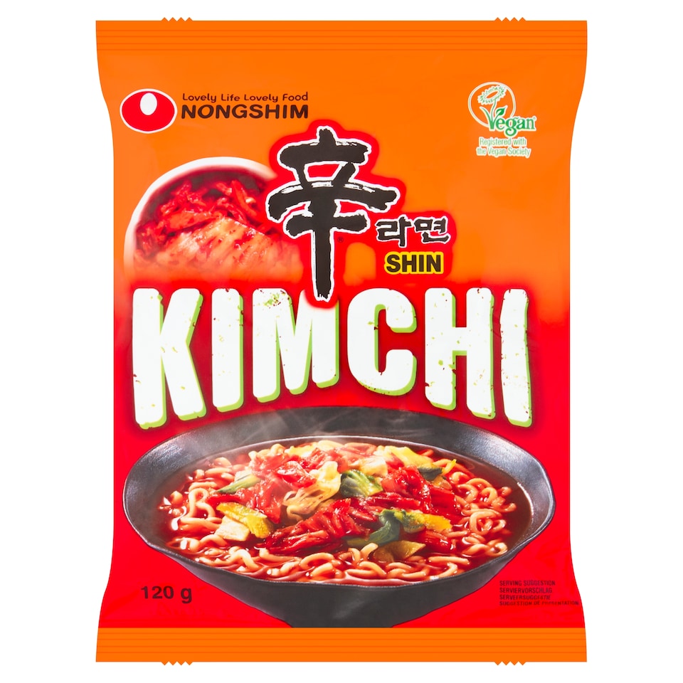Nongshim Kimchi Noodle Soup 120g