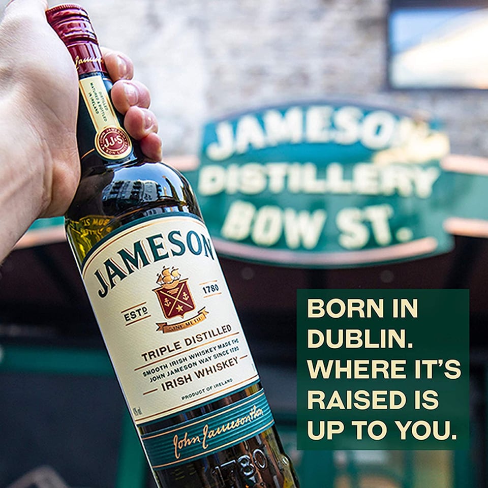 image 1 of Jameson Triple Distilled Irish Whiskey 1 Litre