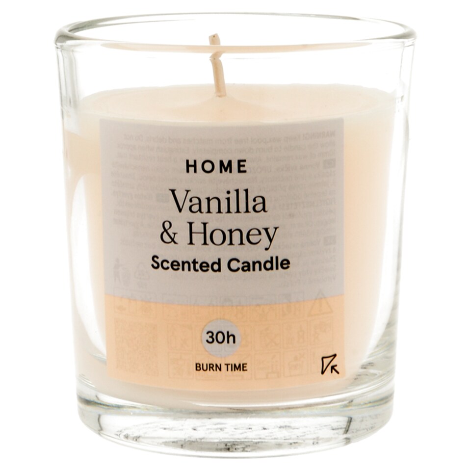 Tesco Vanilla & Honey Filled Candle