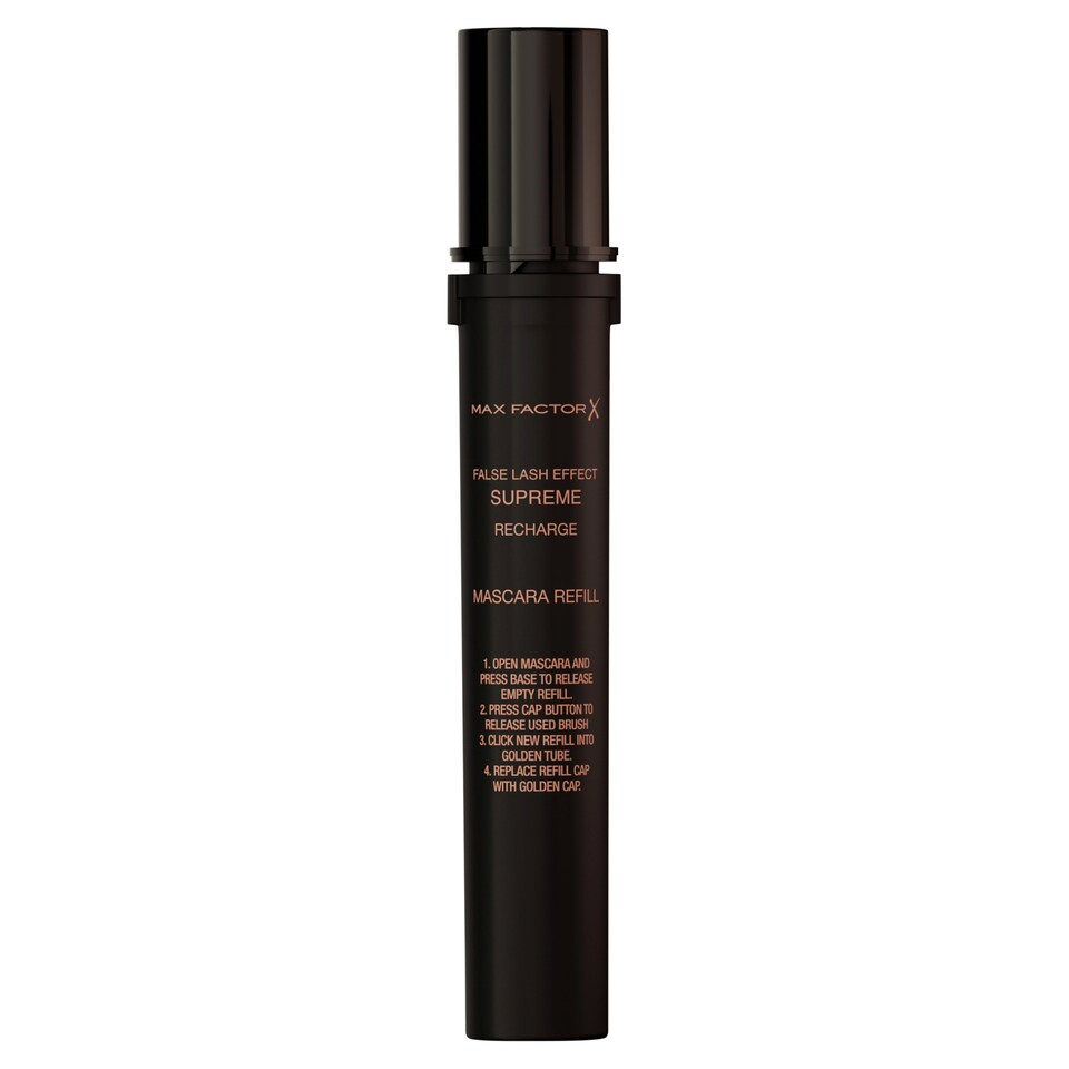 image 1 of Max Factor False Lash Effect Supreme Recharge Mascara Black Refill 12ml