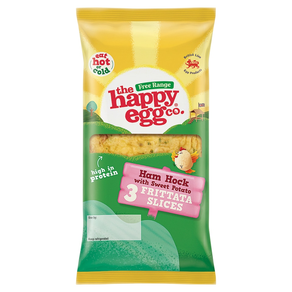 Happy Egg Ham Hock with Sweet Potato Frittata Sticks 3x55g
