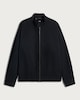 image 4 of F&F Funnel Neck Zip Up Harrington Jacket in Black