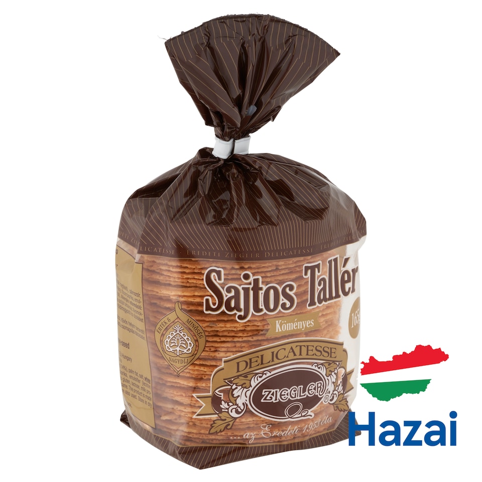 Ziegler köményes sajtos tallér 165 g