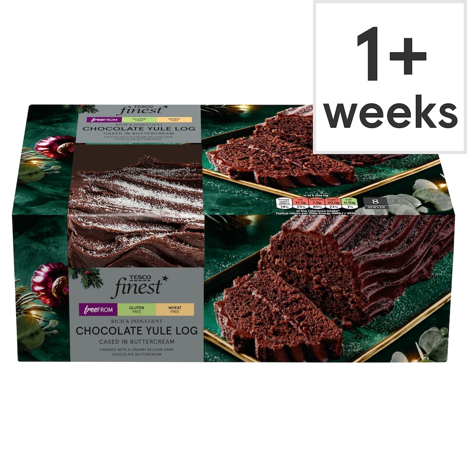 Tesco Finest Free From Chocolate Yule Log