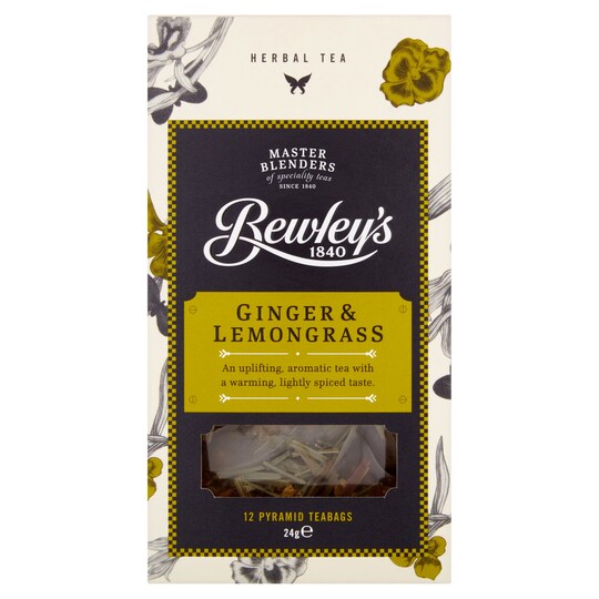 Bewleys Ginger And Lemongrass Tea 24G Tesco Groceries