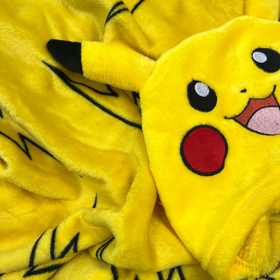 image 1 of Pokémon Pikachu Hooded Throw