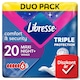Libresse Maxi Night+ Comfort & Security egészségügyi betét éjszakai használatra 2 x 10 db  1. kép