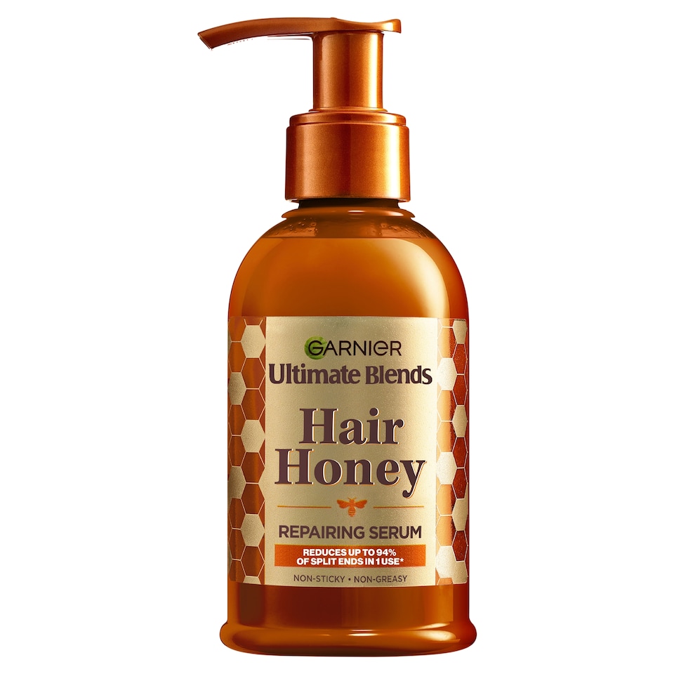 image 1 of Garnier Ultimate Blends Hair Honey Repairing Serum 115ml
