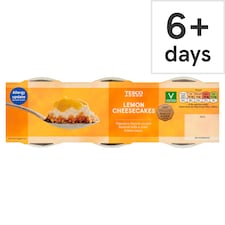 Tesco Lemon Cheesecakes 3 x 100g