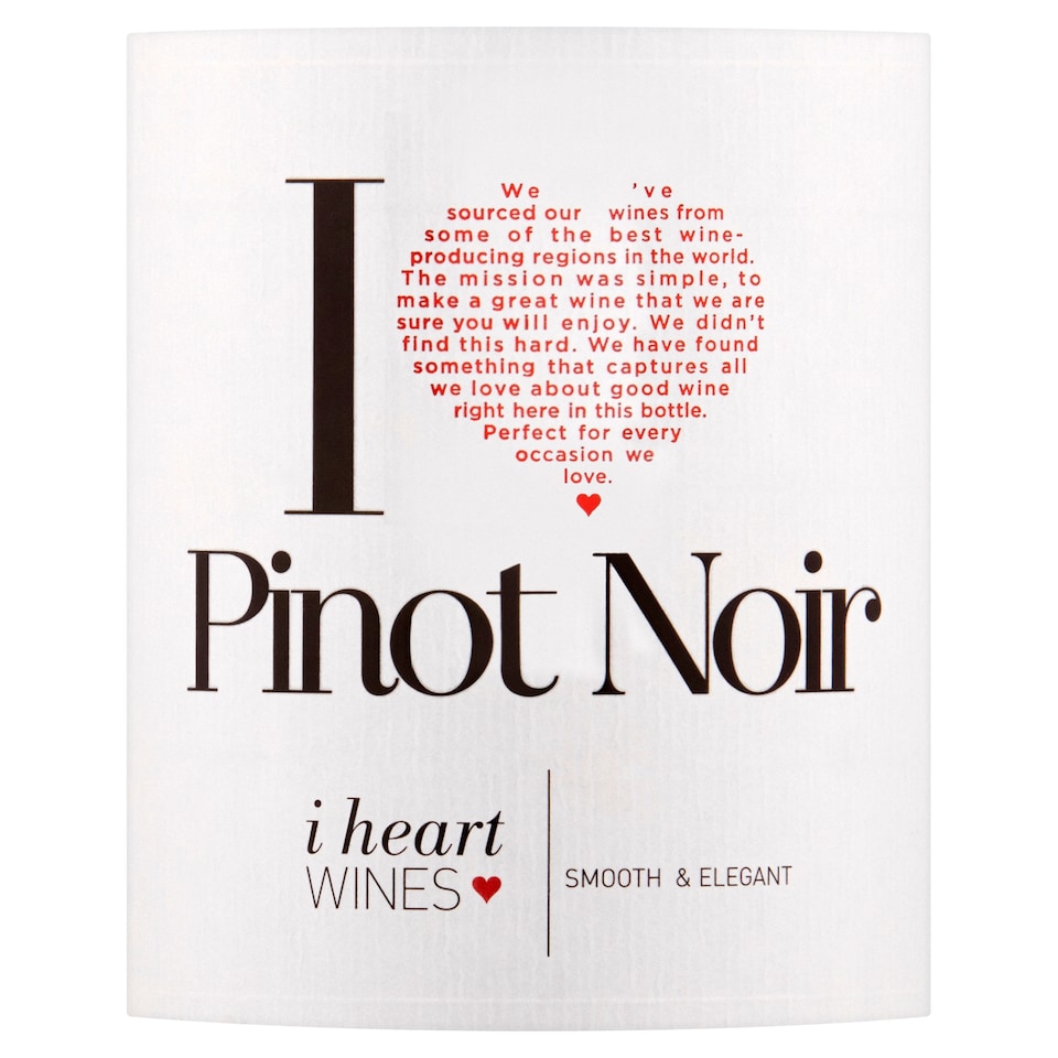 image 1 of I Heart Pinot Noir 75Cl