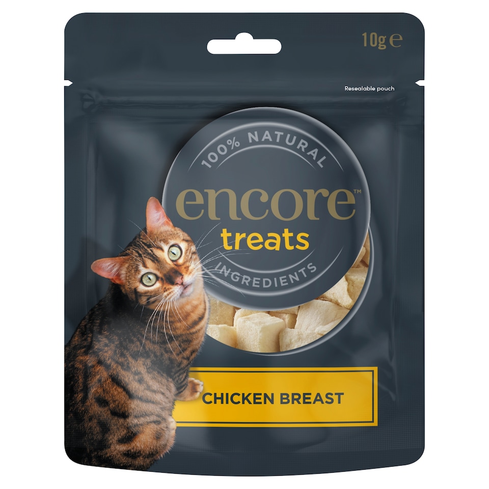 image 1 of Encore Chicken Breast Freeze Dried Cat Treats 10g