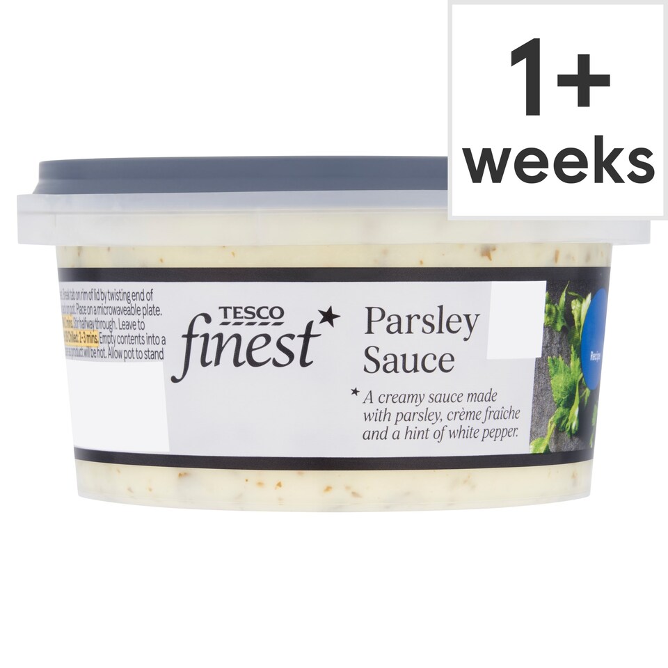 TESCO FINEST PARSLEY SAUCE 180G Tesco Groceries