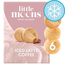 Little Moons Iced Latte Coffee Mochi Ice Cream 6x32g