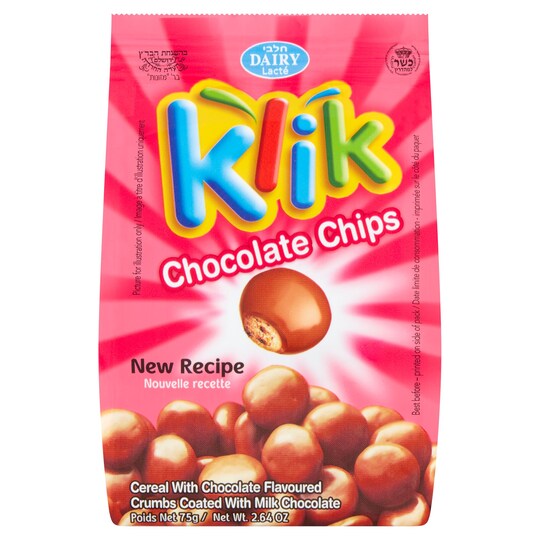 Klik Chocolate Chip 75G Tesco Groceries