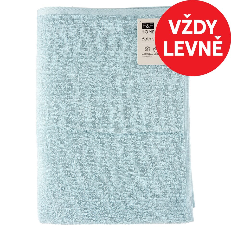 F&F Home Pale Blue osuška 100 cm x 140 cm