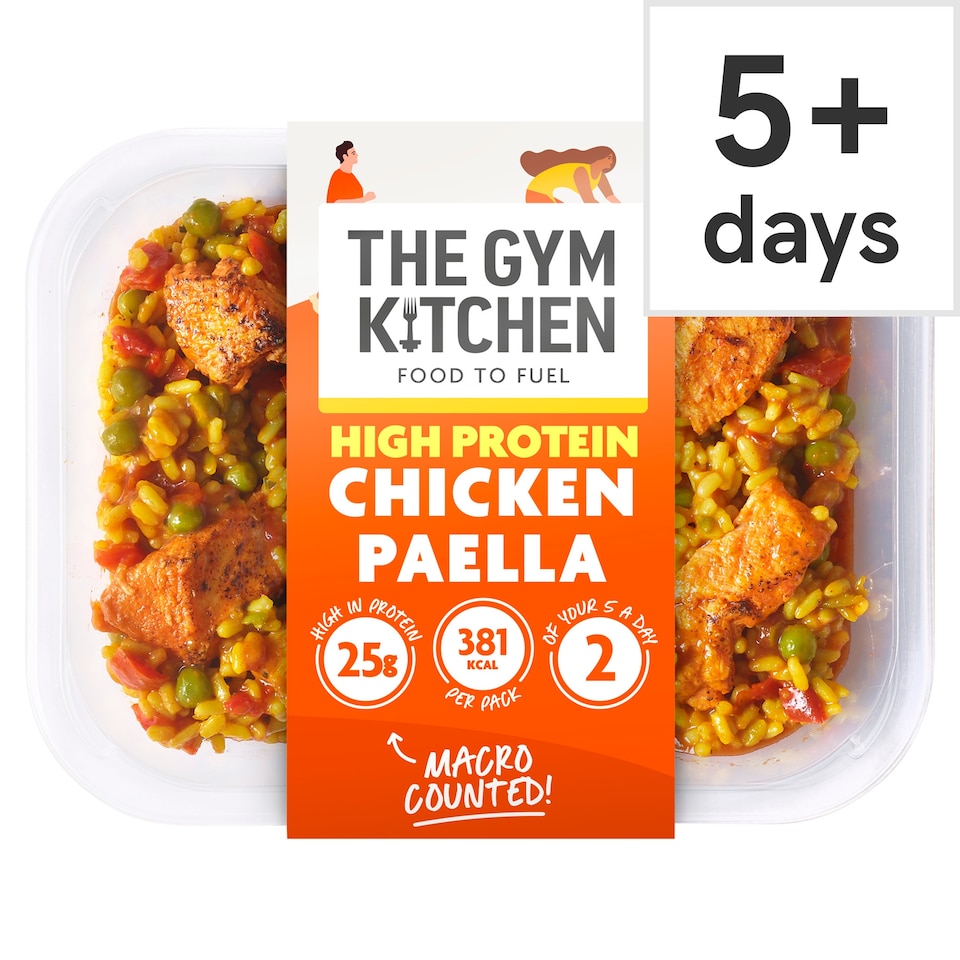 image 1 of The Gym Kitchen Chicken Paella 400G