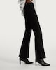 image 1 of F&F Ponte Flared Trousers in Black