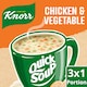 image 1 of Knorr Quick Soup Cken And Vegetable 3X64ml