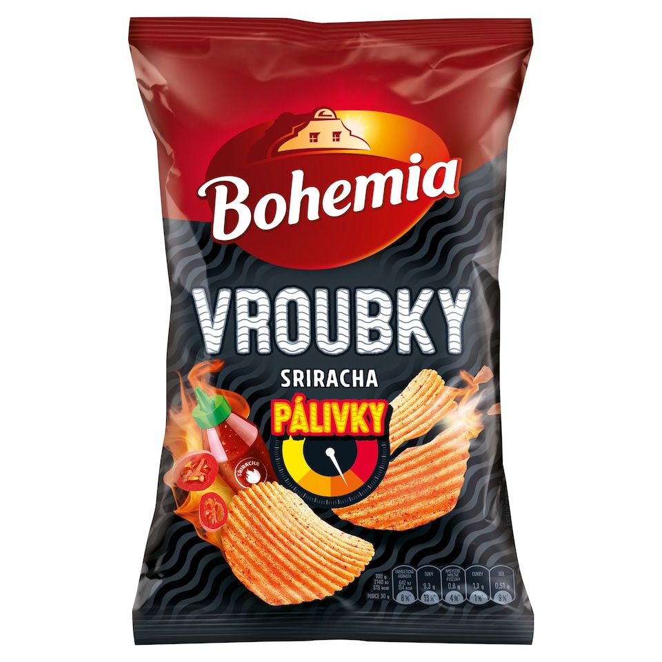 Bohemia Ridges Sriracha Hot 120g