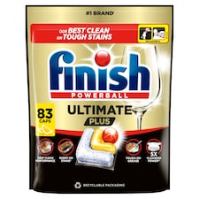 Finish Ultimate Plus kapsuly do umývačky riadu - Lemon 83 ks