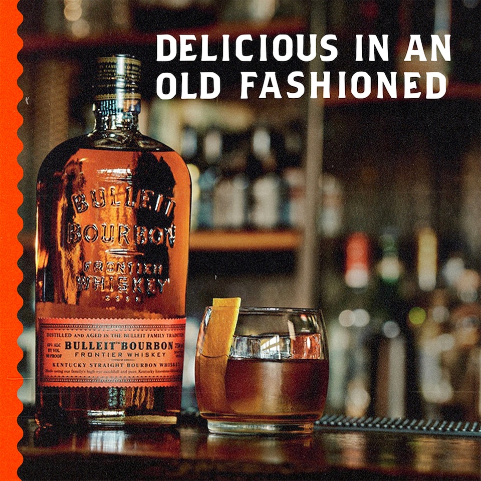 image 1 of Bulleit Bourbon Frontier Whiskey 70Cl