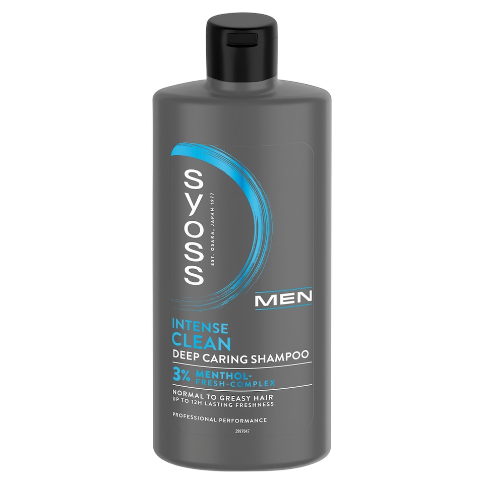Syoss MEN Intense Clean šampón pre normálne až mastné vlasy 440 ml