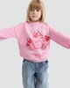 image 2 of F&F Girls Cotton Rich Cupcake Bakery Print Sweatshirt in Pink