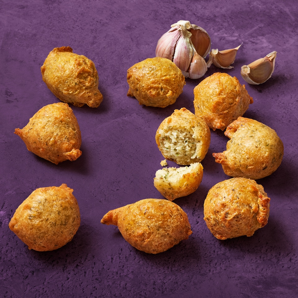 image 1 of Crosta Mollica Pizzelle Dough Bites – Garlic & Chive 180g