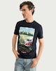 image 1 of Volkswagen Pure Cotton Road to Glory T-Shirt in Blue