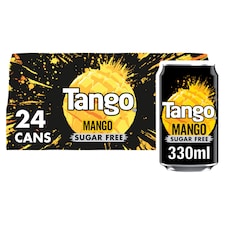 Tango Sugar Free Soft Drink - Mango 24 x 330ml