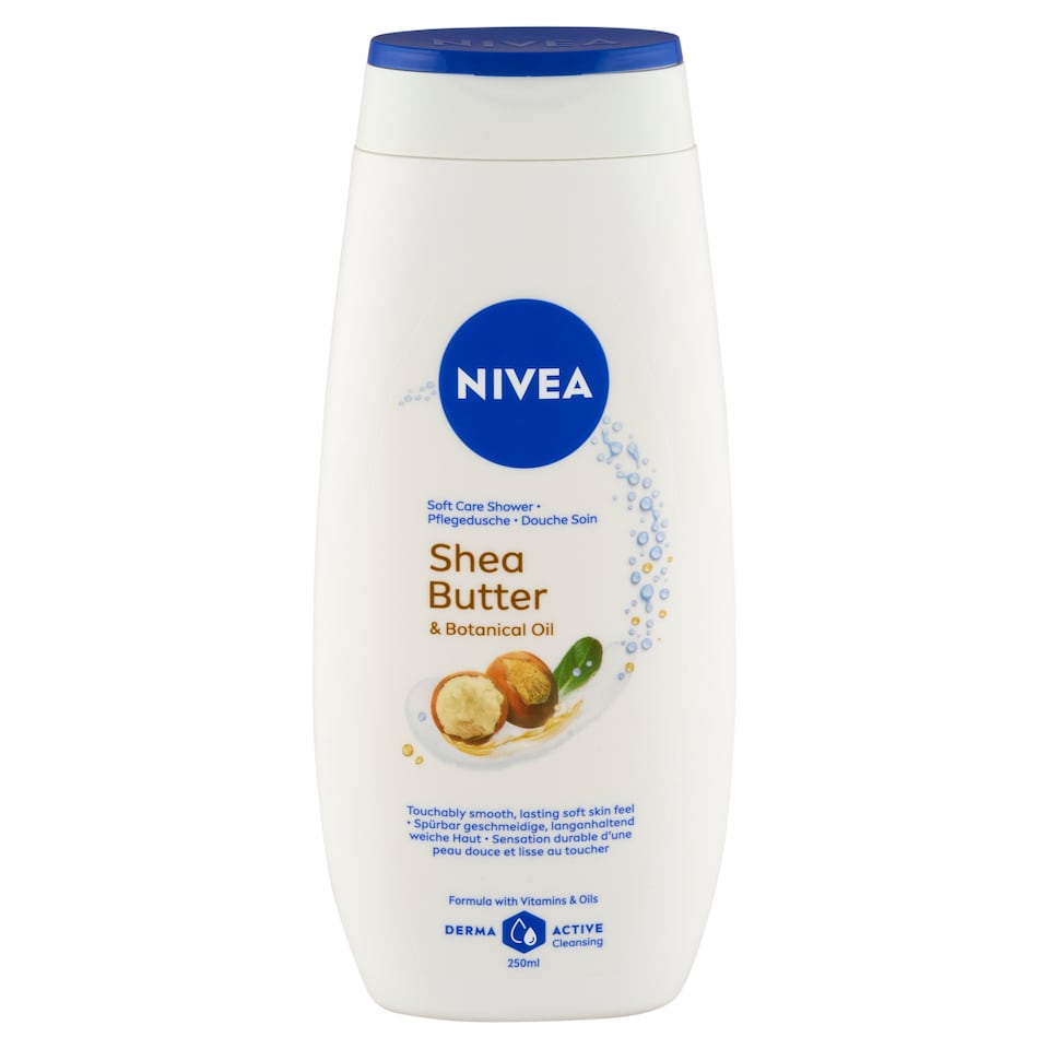 image 1 of NIVEA Shea Butter & Botanical Oil Care Cream Shower Gel 250 ml