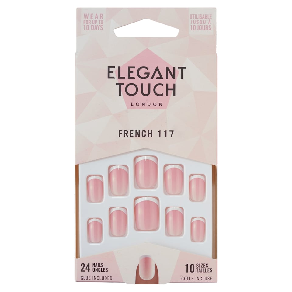 Elegant Touch French 117 Pink Nails