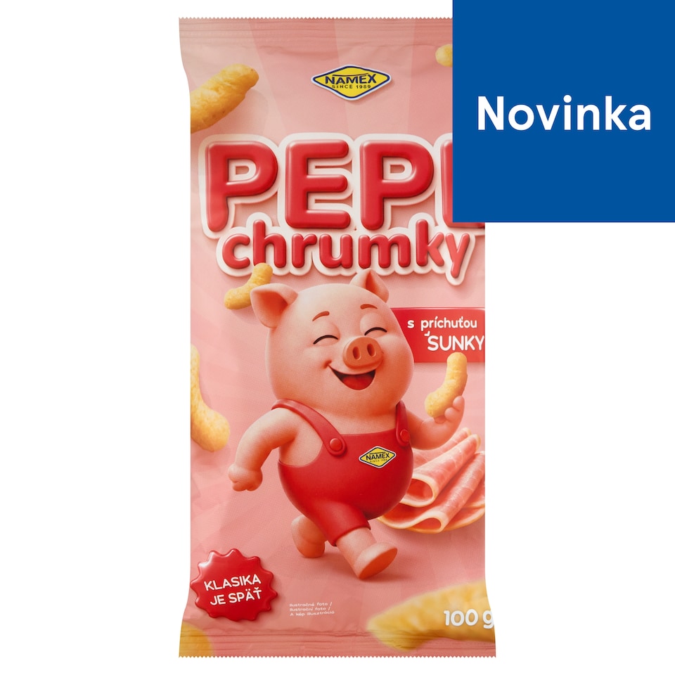 obrázok 1 z Namex Pepe chrumky s príchuťou šunky 100 g